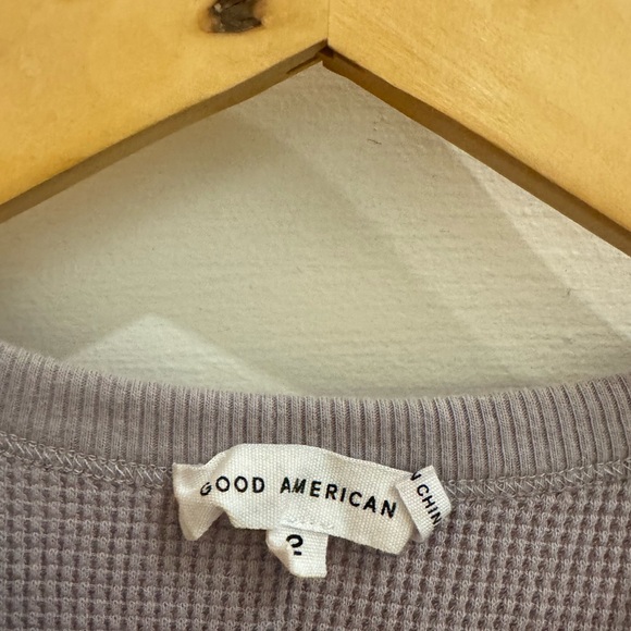 GOOD AMERICAN WAFFLE TANK - Picture 4 of 4